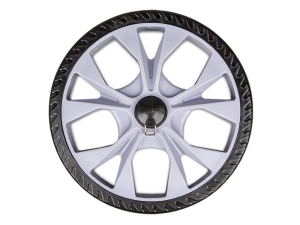 Koło do wózka zakupowego, duże 22 cm