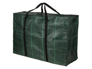 Torba podróżna do przeprowadzki 04z-52/59/23 cm zielona krata 