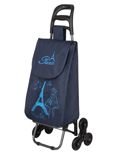 wózek schodowy niebieski