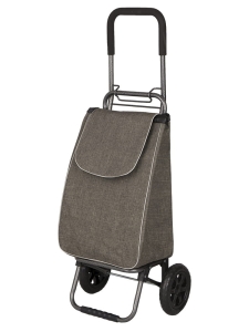 Wózek zakupowy składany beżowy