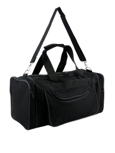 Podręczna torba podróżna 47 cm na ramię Ormi  czarna XS