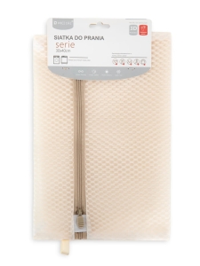 Siatka na pranie 40x30 cm beżowa