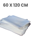 Worki foliowe na ubrania 60/120 cm ubraniowe torby / gr30/ 50 szt 