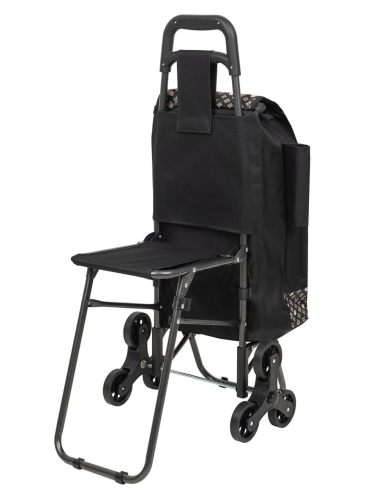 krzesełko z torbą na zakupy