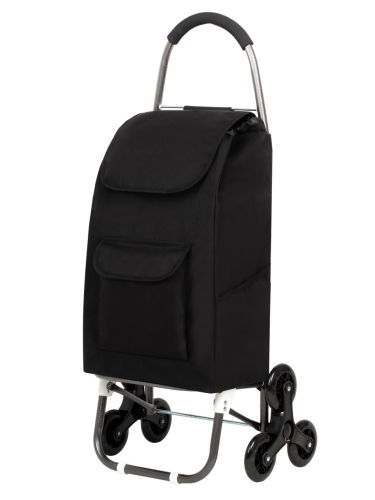 wózek zakupowy schodowy na potrójnych kołach