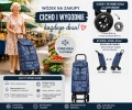 wózek pchany na cichych kołach