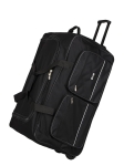 Ogromna torba podróżna na kółkach Ormi 87/42/45 cm czarna